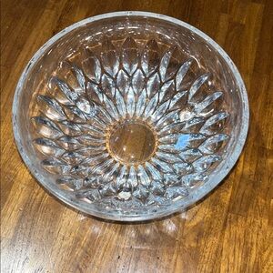 Vintage Cut Crystal Decorative Legged Bowl Nachtmann Germany